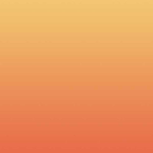 Orange Ombre Surface Pro Tablet Skin